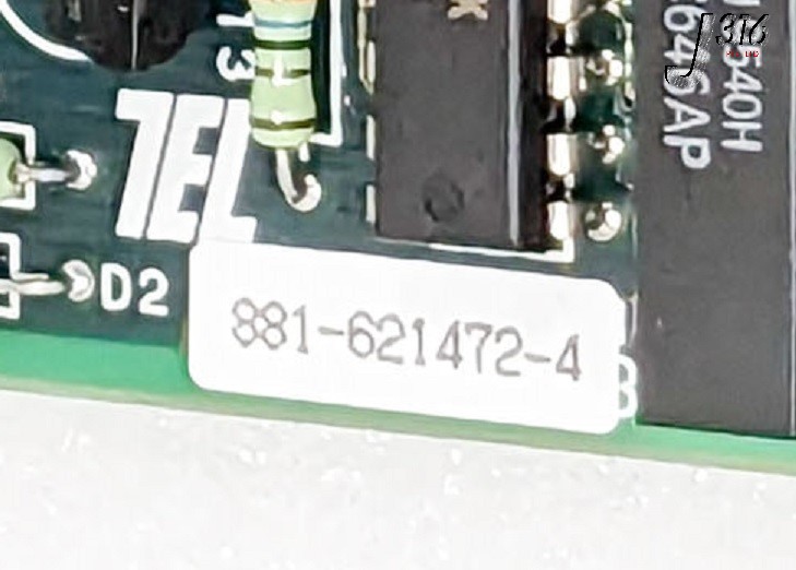 【専用】オーダー 36460 TOKYO ELECTRON PCB ASSY, H/A CONT BD W/ 881-621472-4 881